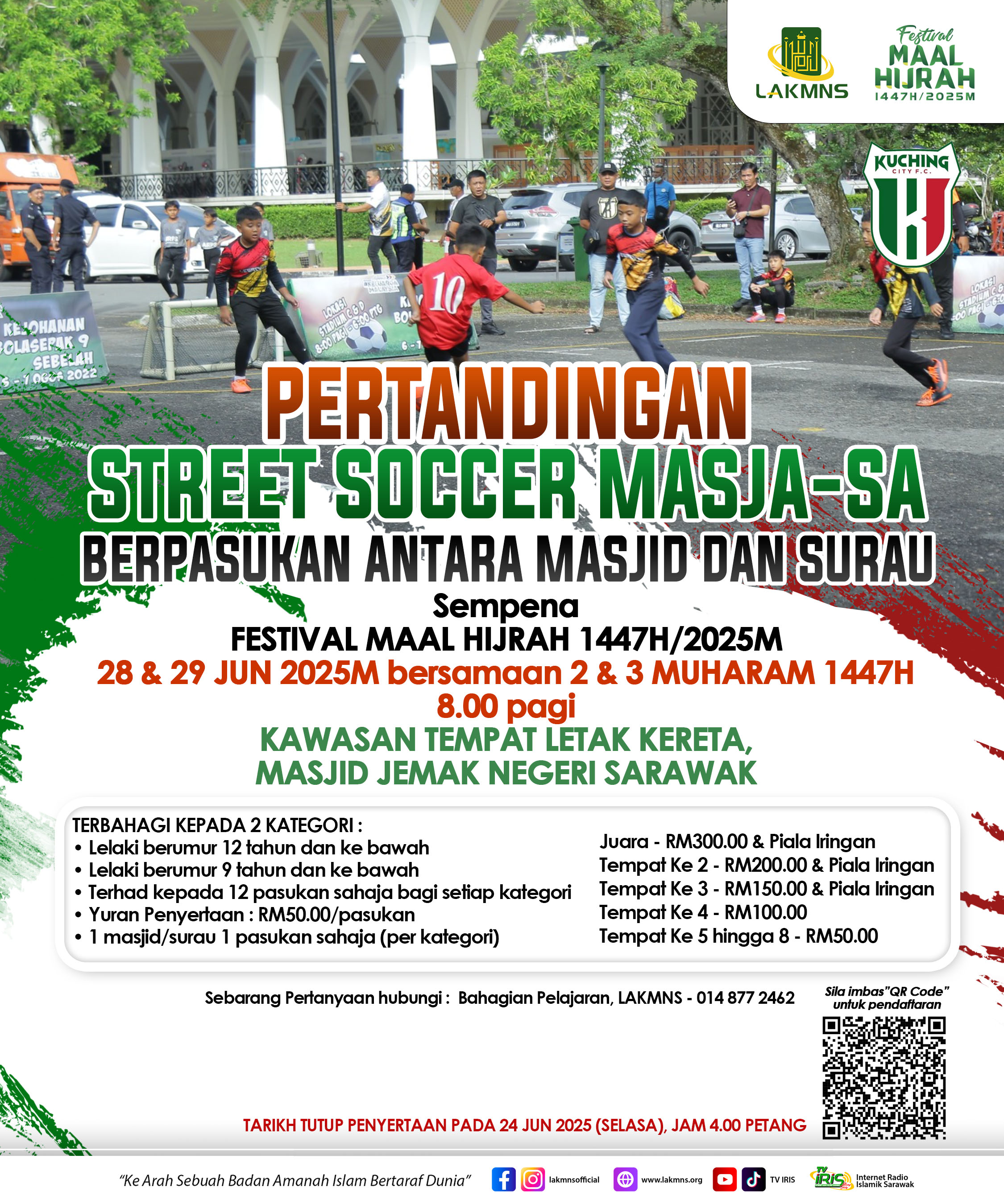Pertandingan Street Soccer
